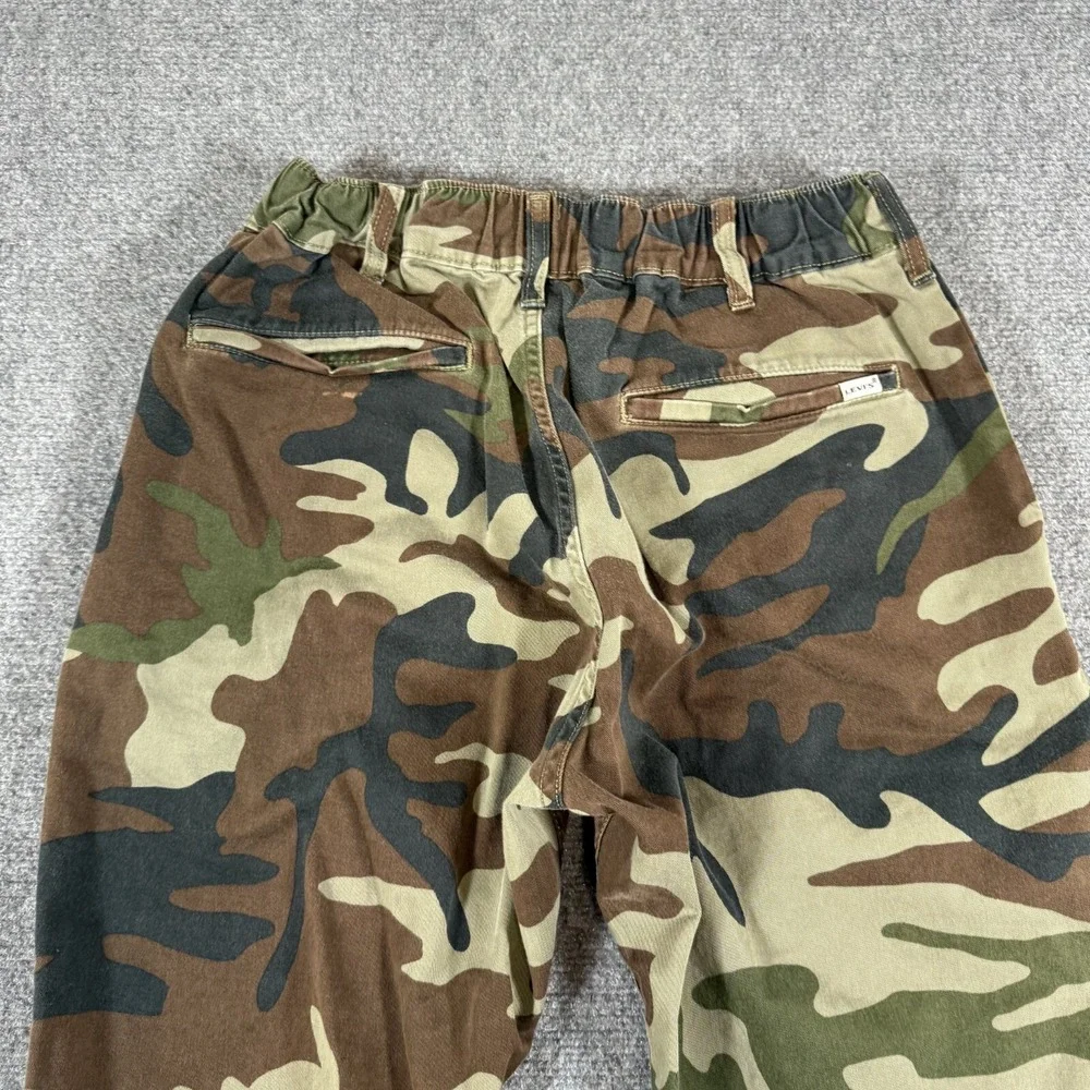 Levi's Pants Mens 30 (Fits 28x26) Camo Cargo‎ Utility Outdoors Military Stretch